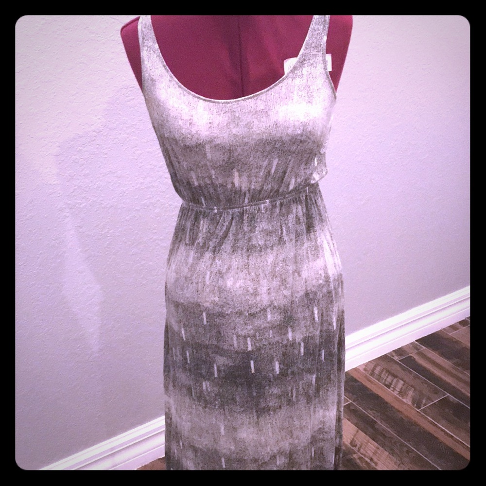 Maxi dress heather gray